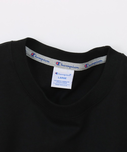 Champion(チャンピオン)の「Champion ルーズフィットショートスリーブTシャツ(Tシャツ/カットソー・メンズ・ブラック/ホワイト/杢グレー/イエロー・XL/L/M)」の11枚目の写真