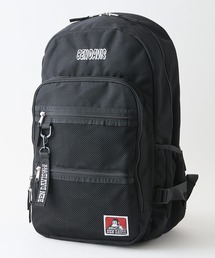 【BEN DAVIS/ベンデイビス】【15インチPC・A4収納◎】防水リュック 30L大容量 シンプル1ルーム構造 7ポケット 通学・通勤・旅