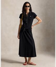 POLO RALPH LAUREN | タイフロント メッシュ ポロ ドレス(ワンピース)