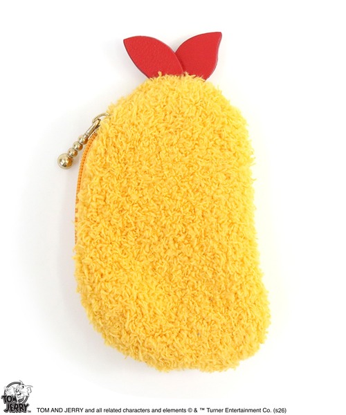 Tom&Jerry(トムアンドジェリー)の「【公式】TOM and JERRY エビフライポーチ(ポーチ・レディース・ブラウン/ライトグレー/グレー・FREE)」の9枚目の写真