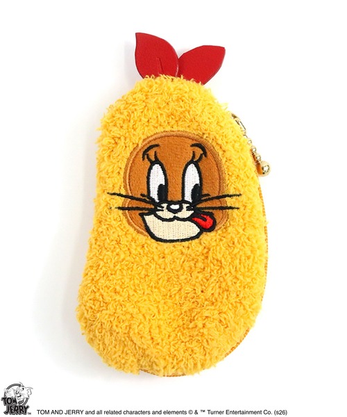 Tom&Jerry(トムアンドジェリー)の「【公式】TOM and JERRY エビフライポーチ(ポーチ・レディース・ブラウン/ライトグレー/グレー・FREE)」の10枚目の写真