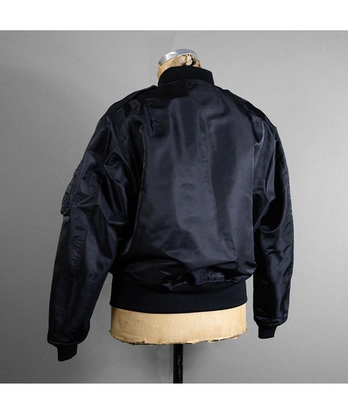 ８(eight)（エイト）の「L-2B フライトジャケット（MA-1・メンズ・ブラック・MEDIUM）」の3枚目の写真