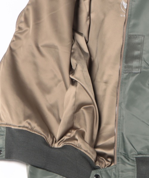 ８(eight)（エイト）の「L-2B フライトジャケット（MA-1・メンズ・ブラック・MEDIUM）」の9枚目の写真