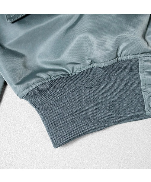 ８(eight)（エイト）の「L-2B フライトジャケット（MA-1・メンズ・ブラック・MEDIUM）」の17枚目の写真