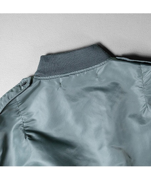 ８(eight)（エイト）の「L-2B フライトジャケット（MA-1・メンズ・ブラック・MEDIUM）」の19枚目の写真