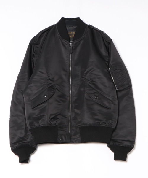 ８(eight)（エイト）の「L-2B フライトジャケット（MA-1・メンズ・ブラック・MEDIUM）」の8枚目の写真
