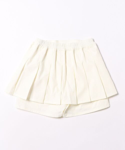 PINKHUNT（ピンクハント）の「PINKHUNT プリーツペプラムショートパンツ 1454K（その他パンツ・キッズ・ホワイト/アッシュグレー/ブラック・120cm/130cm/140cm/150cm/160cm）」の4枚目の写真