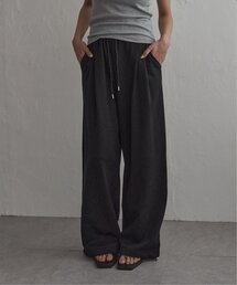 裏毛2タックワイドパンツ