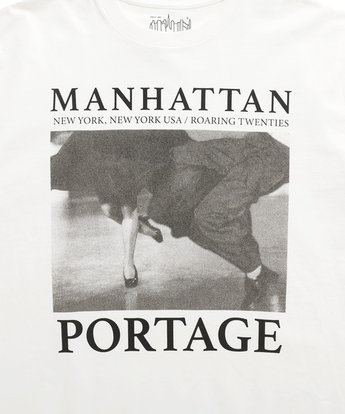 Manhattan Portage（マンハッタンポーテージ）の「Short Sleeve Print T-Shirts（Tシャツ/カットソー・メンズ・ホワイト/ブラック・X-LARGE/LARGE/MEDIUM）」の13枚目の写真