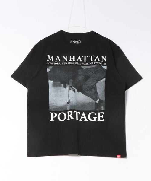 Manhattan Portage（マンハッタンポーテージ）の「Short Sleeve Print T-Shirts（Tシャツ/カットソー・メンズ・ホワイト/ブラック・X-LARGE/LARGE/MEDIUM）」の8枚目の写真