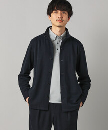 COMME CA MEN（コムサメン）の「和紙カノコ スタンドカラーブルゾン（ブルゾン）」