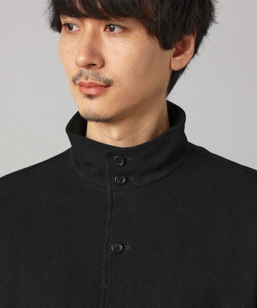 COMME CA MEN(コムサメン)の「和紙カノコ スタンドカラーブルゾン(ブルゾン・メンズ・ネイビー/ブラック・M/L)」の15枚目の写真