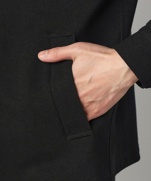 COMME CA MEN(コムサメン)の「和紙カノコ スタンドカラーブルゾン(ブルゾン・メンズ・ネイビー/ブラック・M/L)」の17枚目の写真