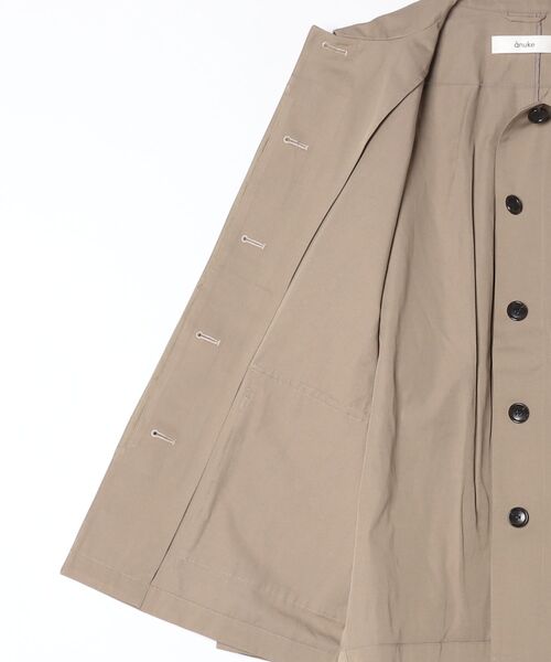 アンヌーク anuke Over Half Coat 36 anuke (アンヌーク）Over Half Coat☆ 26春夏予約【62610001】ウール