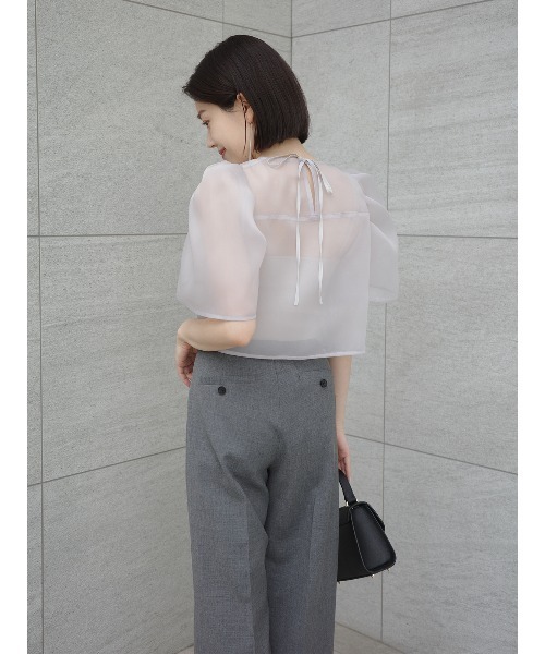 anuans シアーブラウス anuans｜フォルムシアーブラウス | Rakuten Fashion(楽天ファッション