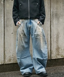 ダークウォッシュカーブデニム（デニムパンツ）｜CONZ（コンズ）の