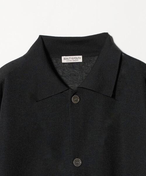 BEAUTY&YOUTH UNITED ARROWS（ビューティーアンドユースユナイテッドアローズ）の「シアー ミラノ ポロジャケット ウォッシャブル（カーディガン/ボレロ・メンズ・ダークグレー/ブラック・S/L/M/XL）」の14枚目の写真