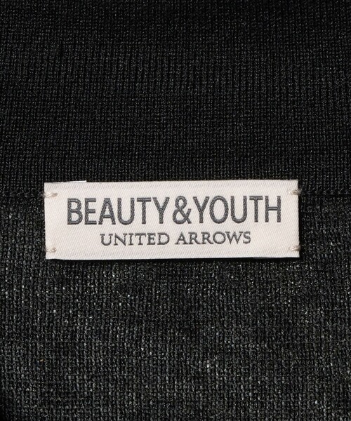 BEAUTY&YOUTH UNITED ARROWS（ビューティーアンドユースユナイテッドアローズ）の「シアー ミラノ ポロジャケット ウォッシャブル（カーディガン/ボレロ・メンズ・ダークグレー/ブラック・S/L/M/XL）」の22枚目の写真