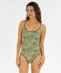 ROXY｜ロキシーの水着（グリーン・カーキ/緑色系・花柄・ボタニカル柄