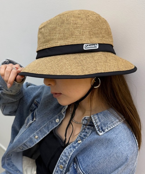 COLEMAN(コールマン)の「【Coleman】シートアドベンチャーハット 187-0022(ハット・レディース・ナチュラル/グレー/ブラウン/ベージュ/ブラック・FREE)」の20枚目の写真