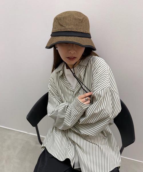 COLEMAN(コールマン)の「【Coleman】シートアドベンチャーハット 187-0022(ハット・レディース・ナチュラル/グレー/ブラウン/ベージュ/ブラック・FREE)」の19枚目の写真