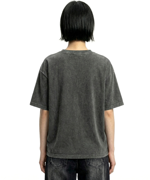 REBRENNER(リブレンナー)の「DTFマイハートピグメント半袖Tシャツネイビー(Tシャツ/カットソー・レディース・その他・MEDIUM/LARGE/X-LARGE/2XL)」の5枚目の写真