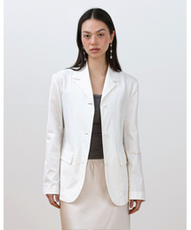 Rona Cotton Jacket [Ivory]
