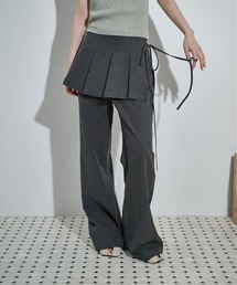 その他パンツ（グレー/灰色系・フレア・ブーツカット）ファッション