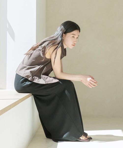 SENSE OF PLACE by URBAN RESEARCH(センスオブプレイスバイアーバンリサーチ)の「スクエアトゥトングサンダル(サンダル・レディース・ブラック/ブラウン/ベージュ・LARGE/MEDIUM/SMALL)」の17枚目の写真