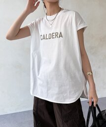 【WEB限定】前後ロゴフレンチスリーブTEE