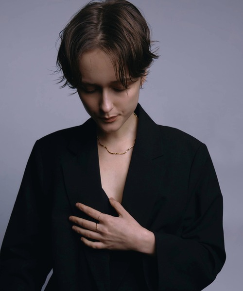 CENE(セネ)の「【CENE】セネ/フローラインネックレス(ネックレス・レディース・ゴールド/シルバー・FREE)」の4枚目の写真