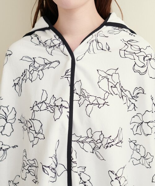 natural couture（ナチュラルクチュール）の「フード付きマルチWAYタオル（タオル・レディース・その他1/ネイビー/サックスブルー/ピンク・FREE）」の10枚目の写真