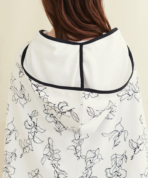 natural couture（ナチュラルクチュール）の「フード付きマルチWAYタオル（タオル・レディース・その他1/ネイビー/サックスブルー/ピンク・FREE）」の11枚目の写真