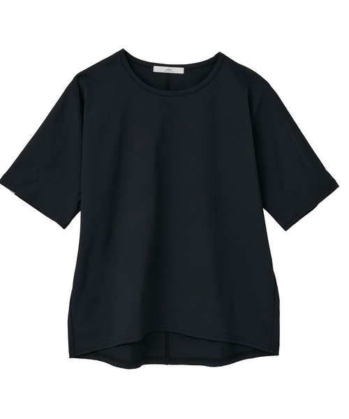 Julier Yoga and Relax(ジュリエヨガアンドリラックス)の「Julier ムーブプライムTシャツ(Tシャツ/カットソー・レディース・ホワイト/ブラック/ブルー/ピンク・FREE)」の2枚目の写真