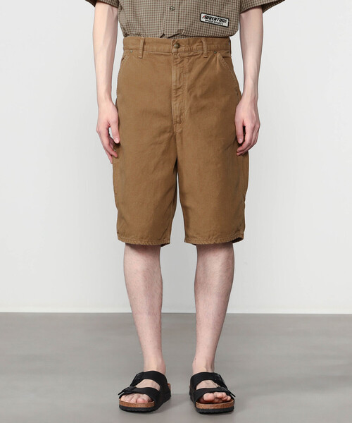 orSlow（オアスロウ）の「orSlow | 〈別注〉 DAD'S FIT OXFORD PAINTER SHORTS BROWN MEN（その他パンツ・メンズ・ブラウン・4/3/2）」の12枚目の写真