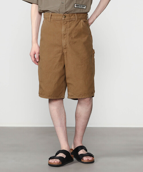 orSlow（オアスロウ）の「orSlow | 〈別注〉 DAD'S FIT OXFORD PAINTER SHORTS BROWN MEN（その他パンツ・メンズ・ブラウン・4/3/2）」の9枚目の写真