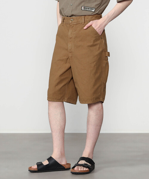 orSlow（オアスロウ）の「orSlow | 〈別注〉 DAD'S FIT OXFORD PAINTER SHORTS BROWN MEN（その他パンツ・メンズ・ブラウン・4/3/2）」の8枚目の写真