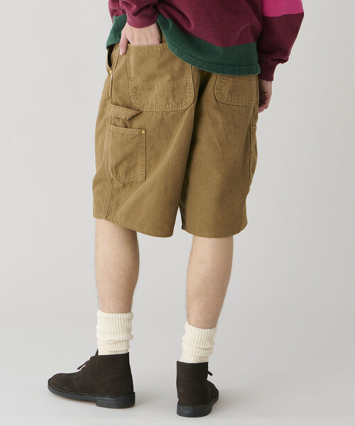 orSlow（オアスロウ）の「orSlow | 〈別注〉 DAD'S FIT OXFORD PAINTER SHORTS BROWN MEN（その他パンツ・メンズ・ブラウン・4/3/2）」の5枚目の写真