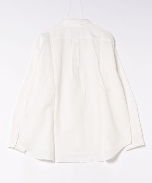 STYLISE（スタイライズ）の「【alvana】LINEN L/S REGULAR SHIRTS / 3カラー [ALV-00172]（シャツ/ブラウス・メンズ・カーキ/ネイビー/ホワイト・L）」の4枚目の写真