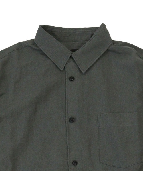 STYLISE（スタイライズ）の「【alvana】LINEN L/S REGULAR SHIRTS / 3カラー [ALV-00172]（シャツ/ブラウス・メンズ・カーキ/ネイビー/ホワイト・L）」の8枚目の写真