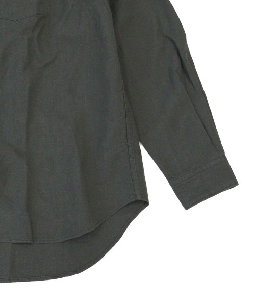 STYLISE（スタイライズ）の「【alvana】LINEN L/S REGULAR SHIRTS / 3カラー [ALV-00172]（シャツ/ブラウス・メンズ・カーキ/ネイビー/ホワイト・L）」の6枚目の写真