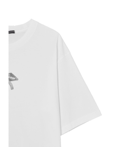 Guess（ゲス）の「UNI S/SLV TEE SHIRT Tシャツ（Tシャツ/カットソー・メンズ・チャコールグレー・MEDIUM/LARGE/X-LARGE/ONE SIZE）」の6枚目の写真