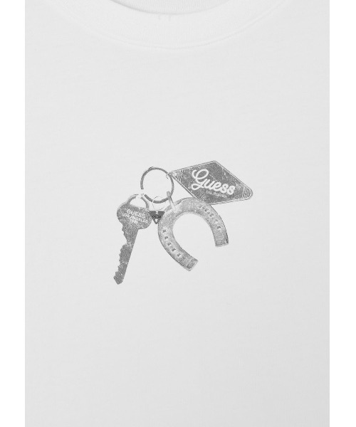 Guess（ゲス）の「UNI S/SLV TEE SHIRT Tシャツ（Tシャツ/カットソー・メンズ・チャコールグレー・MEDIUM/LARGE/X-LARGE/ONE SIZE）」の8枚目の写真