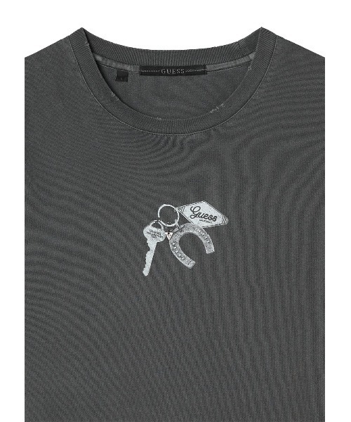 Guess（ゲス）の「UNI S/SLV TEE SHIRT Tシャツ（Tシャツ/カットソー・メンズ・チャコールグレー・MEDIUM/LARGE/X-LARGE/ONE SIZE）」の11枚目の写真
