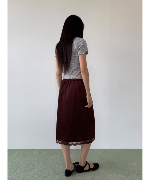 Didot.showroom(ディドット ショールーム)の「【DIDOT.】ギンガムチェックミニT(Tシャツ/カットソー・レディース・グレー/ミント/ブラック・FREE)」の13枚目の写真