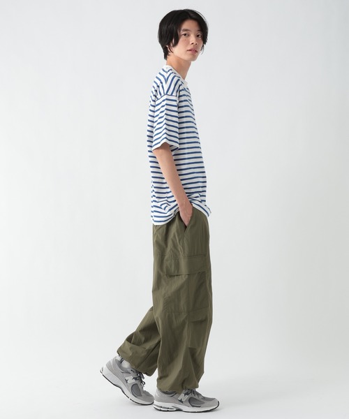 GEORGE'S(ジョージズ)の「プリントボーダーTシャツ(Tシャツ/カットソー・メンズ・ネイビー/ブラック・MEDIUM/LARGE)」の22枚目の写真