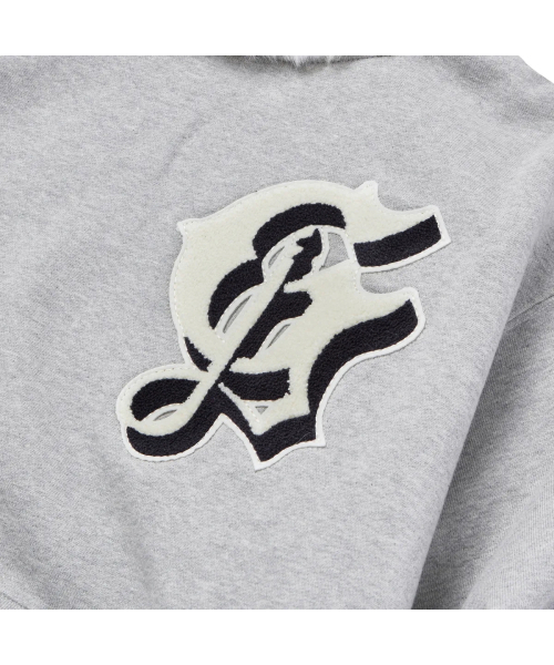 GARMENTS FAB（ガーメンツファブ）の「Old English Fur Hoodie (MELANGE GRAY)（パーカー・レディース・その他・MEDIUM/LARGE）」の5枚目の写真