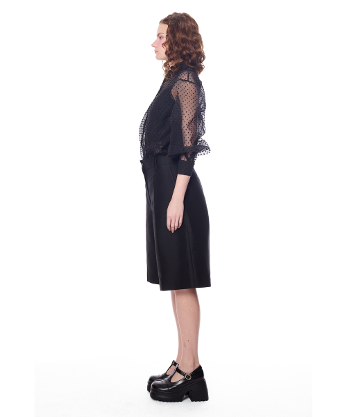 GREEDILOUS(グリディアス)の「Sheer Dot Shirt(シャツ/ブラウス・レディース・その他・LARGE/X-SMALL/SMALL/MEDIUM)」の4枚目の写真
