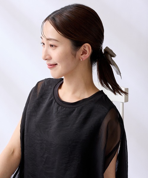 CALIN STANDARD(カリンスタンダード)の「◆金属アレルギー対応◆◆made in japan◆【痛くない】【落ちにくい】【ストレスフリーな着け心地】スターダストキュービックジルコニア ミニループフィットイヤリング(イヤリング・レディース・ピンクゴールド/ゴールド/シルバー・FREE)」の13枚目の写真