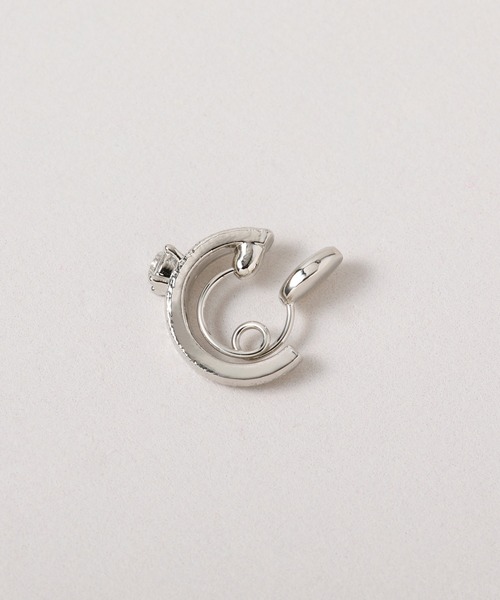 CALIN STANDARD(カリンスタンダード)の「◆金属アレルギー対応◆◆made in japan◆【痛くない】【落ちにくい】【ストレスフリーな着け心地】スターダストキュービックジルコニア ミニループフィットイヤリング(イヤリング・レディース・ピンクゴールド/ゴールド/シルバー・FREE)」の17枚目の写真